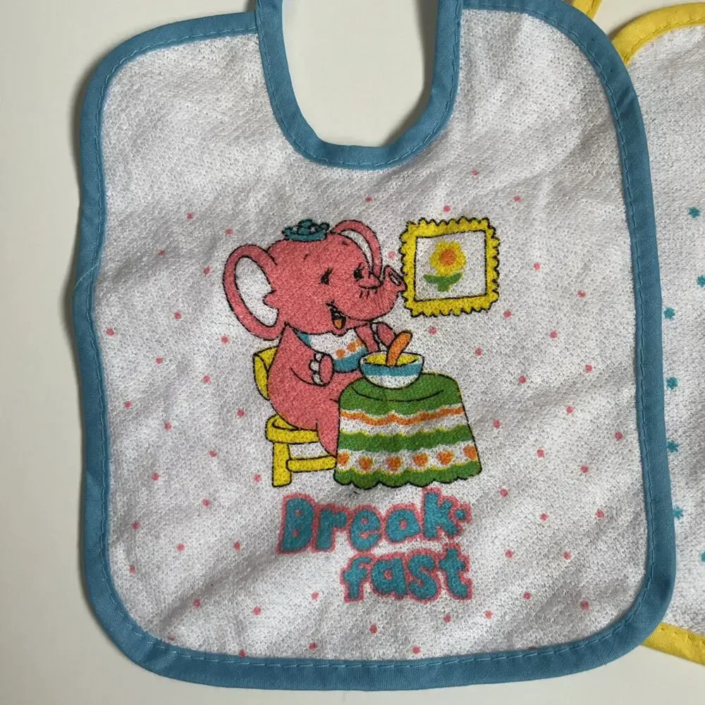 Vintage Tuti Fruiti Bib Set